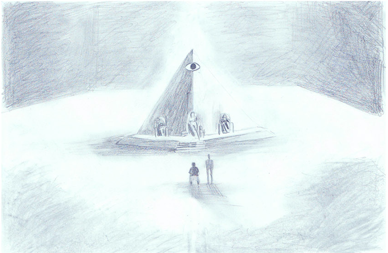 Illustration for article titled Watch Drake take on the Illuminati in this web comic